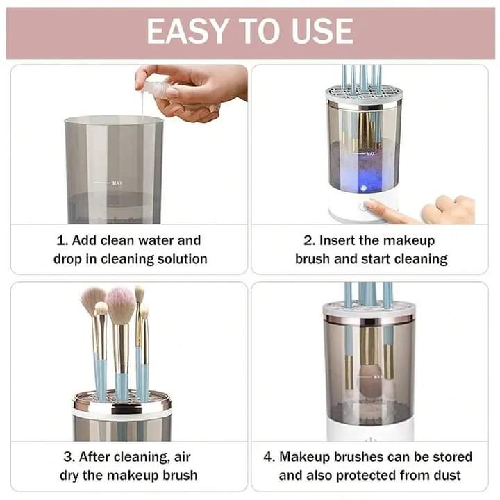 makeup brush cleaner