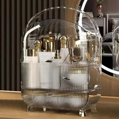 Luxury Acrylic Large Capacity Dressing Table Organizer (Box Packing)