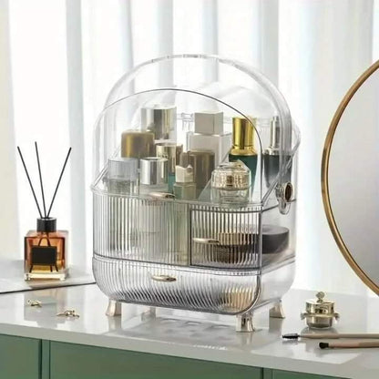 Luxury Acrylic Large Capacity Dressing Table Organizer (Box Packing)