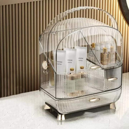 Luxury Acrylic Large Capacity Dressing Table Organizer (Box Packing)