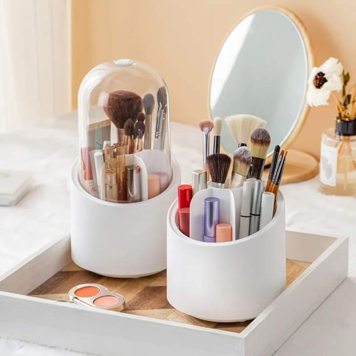 Covered Round Brush Holder