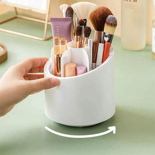Covered Round Brush Holder