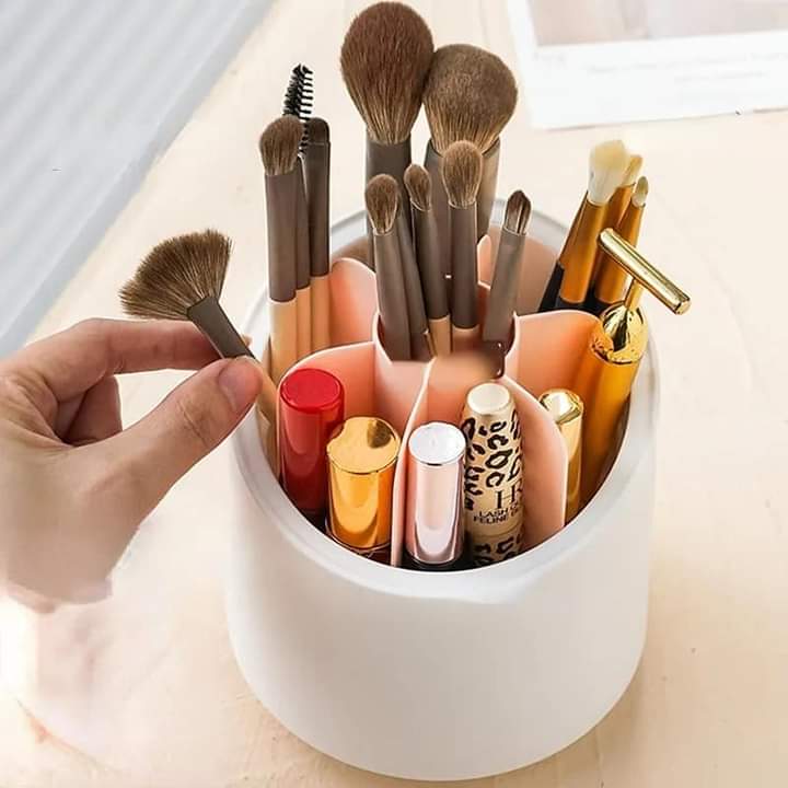 Covered Round Brush Holder