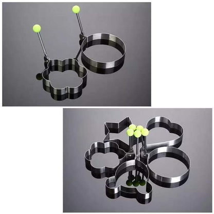 4Pcs Egg Shaper Stainless Steel