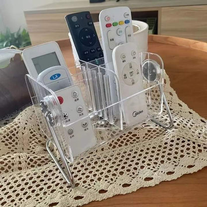 Acrylic 6 Grid Remote And Multipurpose Stand