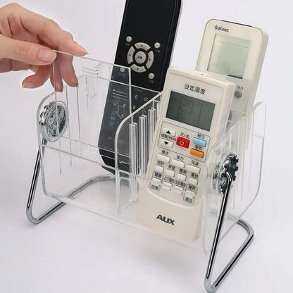 Acrylic 6 Grid Remote And Multipurpose Stand