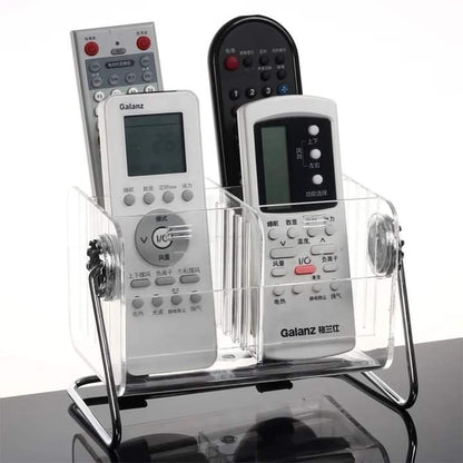 Acrylic 6 Grid Remote And Multipurpose Stand