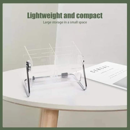 Acrylic 6 Grid Remote And Multipurpose Stand