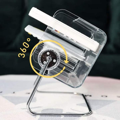 Acrylic 6 Grid Remote And Multipurpose Stand