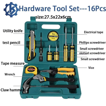 Home Tool Kit - 16 Pieces home tools