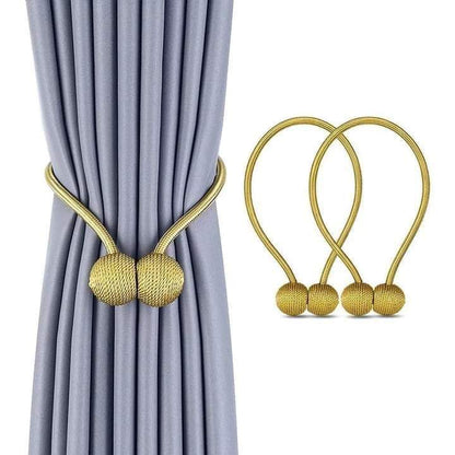 Magnetic Curtain Clip Holder (2Pcs)
