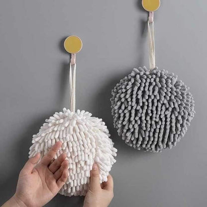Microfibre Round Hand Towel
