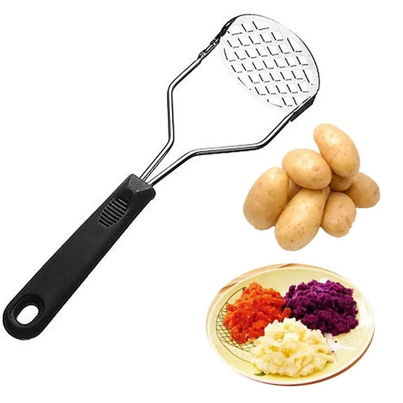 Manual potatoes and garlic masher