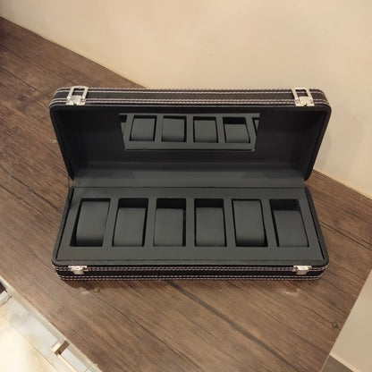 Premium Quality PU leather watch display box or watch organizer