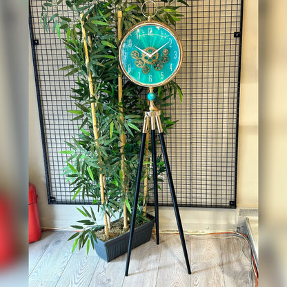 Imported Tripod stand gearing clock