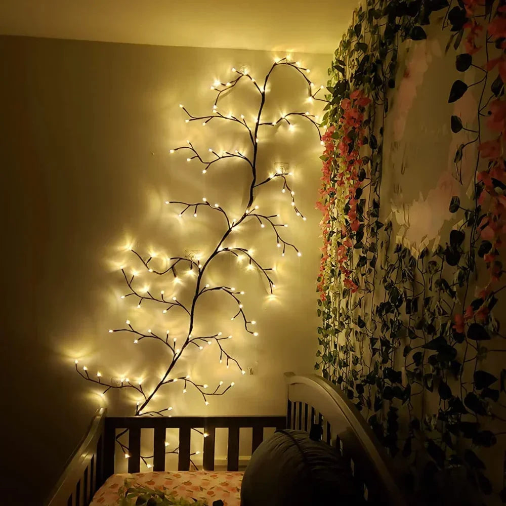 Led Branch Wall decoration light - Electic operated 96 led wall tree