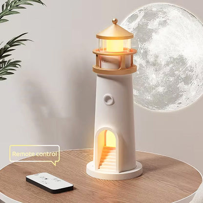 Lighthouse Moon Projector & Ambient Night Lamp