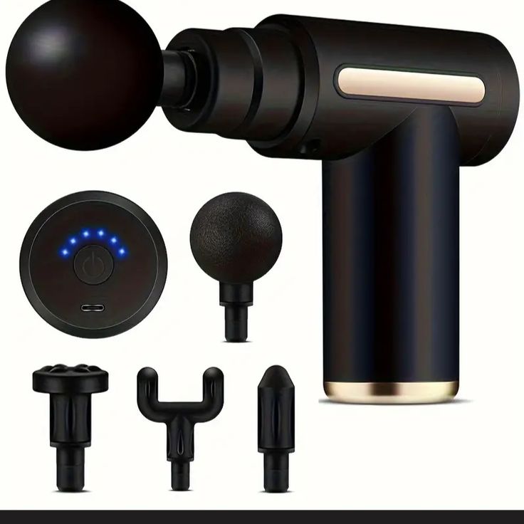 Rechargeable Deep Relief Massage Gun Full Body Pain Therapy for Men & Women