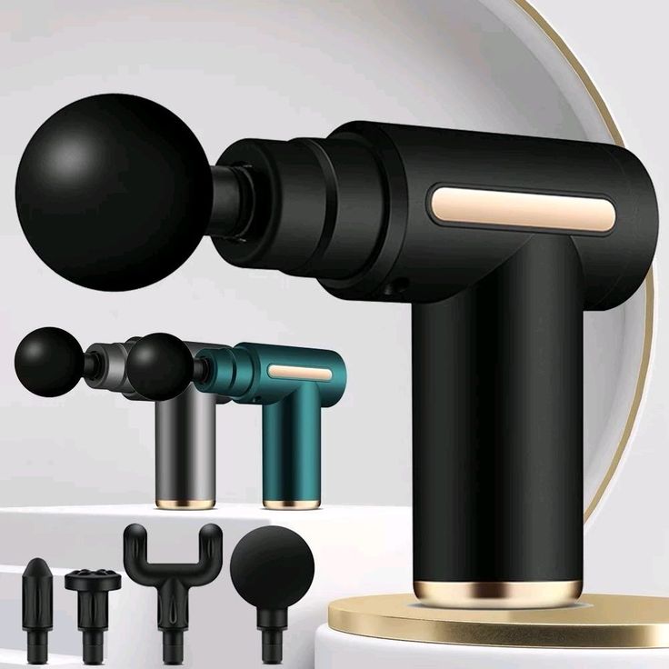 Rechargeable Deep Relief Massage Gun Full Body Pain Therapy for Men & Women