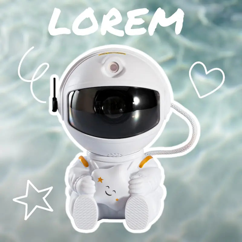 Astronaut Galaxy Projector Light Trending Modern and Stylish
