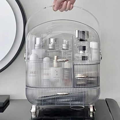 Luxury Acrylic Large Capacity Dressing Table Organizer (Box Packing)