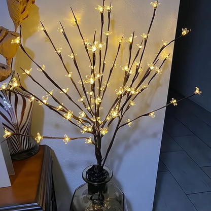 20 Led branch light - Cherry - Rose flower branch light