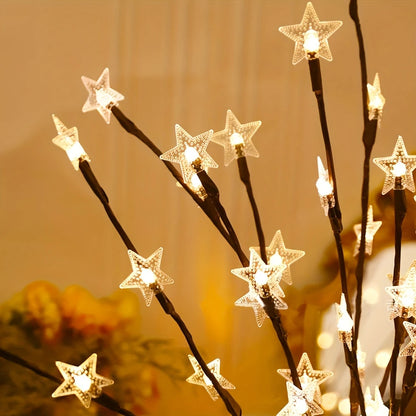 20 Led branch light - Cherry - Rose flower branch light