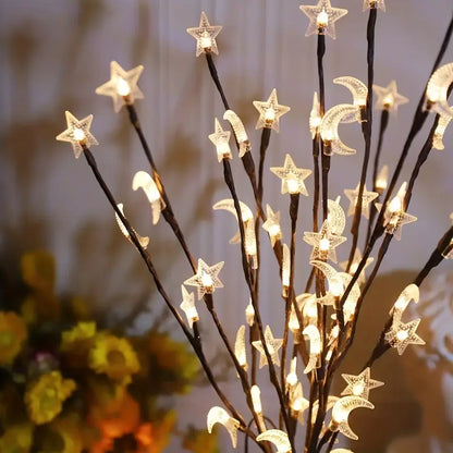 20 Led branch light - Cherry - Rose flower branch light