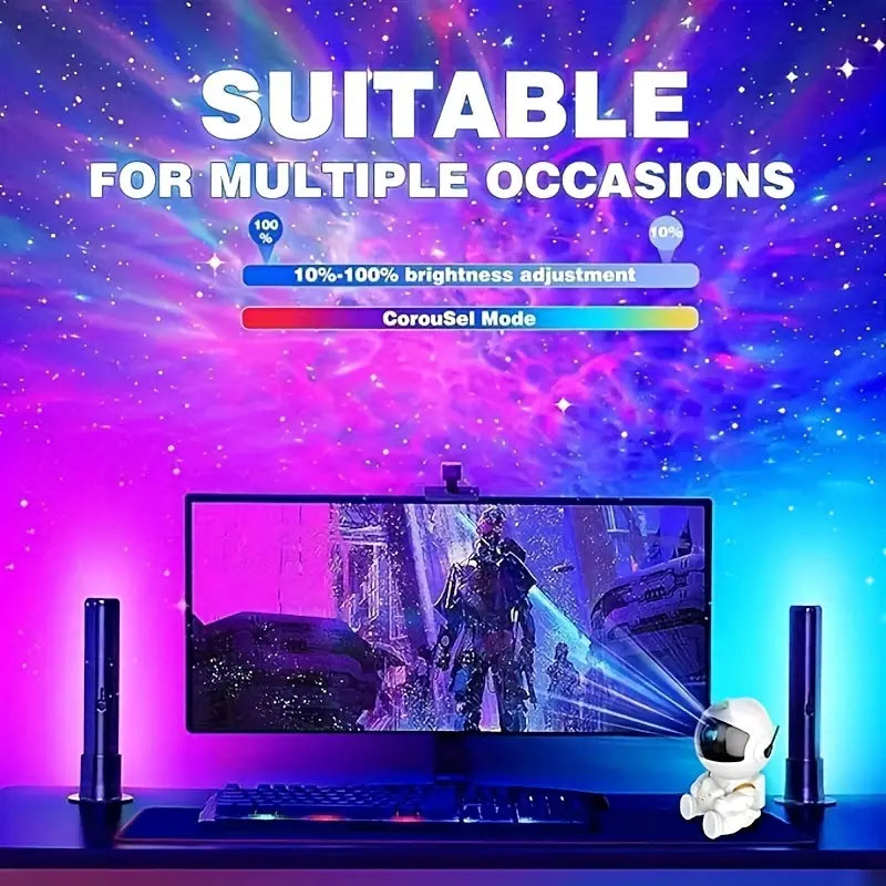 Astronaut Galaxy Projector Light Trending Modern and Stylish