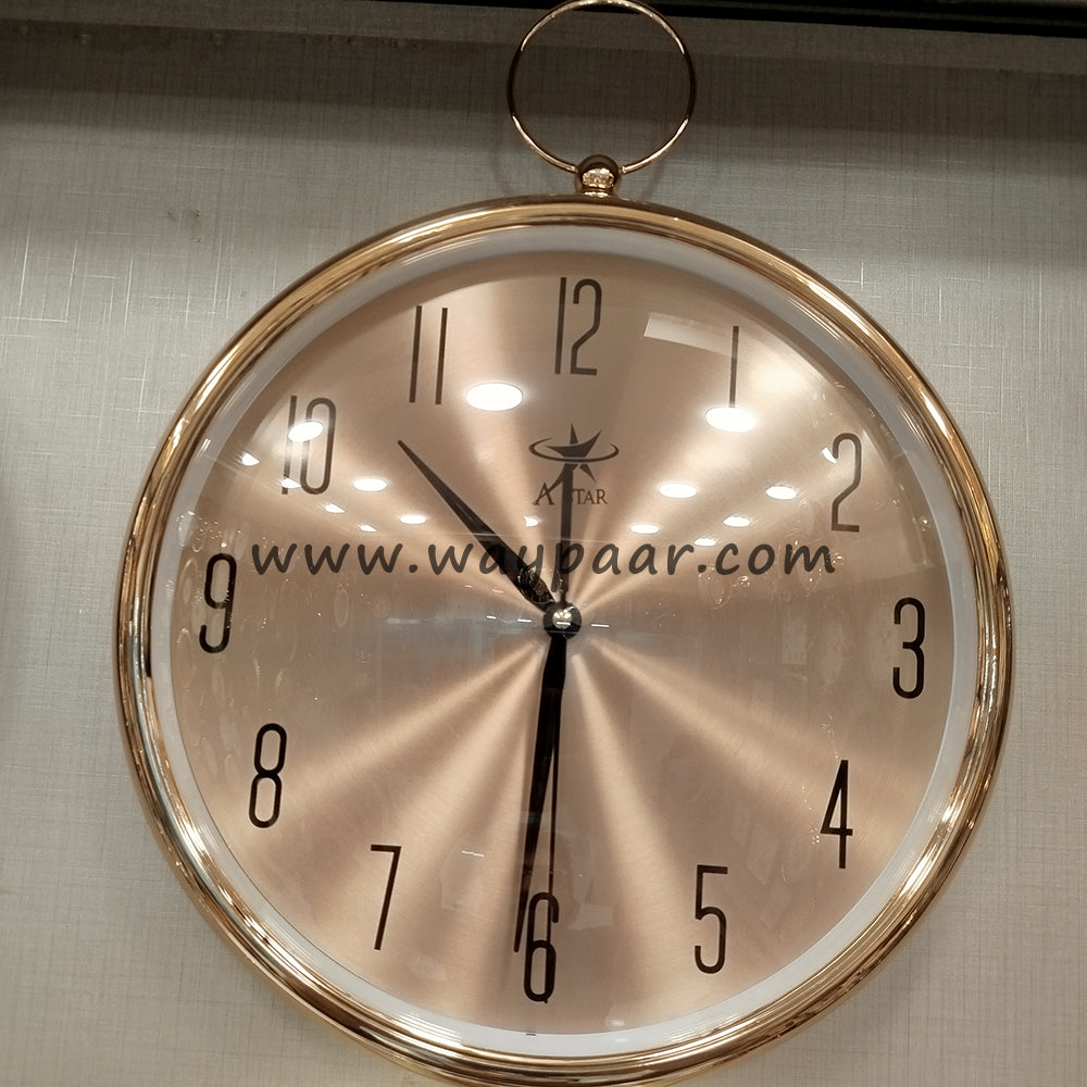 Premium 16-Inch Wall Clock with High-Quality Quartz Movement & Hanging Hooks