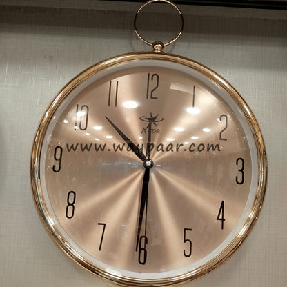 Premium 16-Inch Wall Clock with High-Quality Quartz Movement & Hanging Hooks