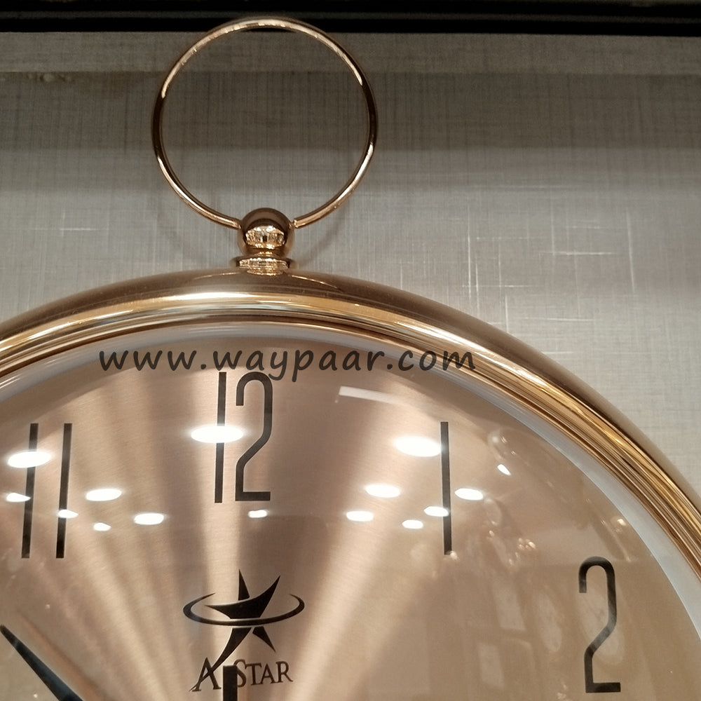 Premium 16-Inch Wall Clock with High-Quality Quartz Movement & Hanging Hooks