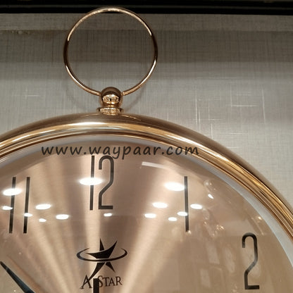 Premium 16-Inch Wall Clock with High-Quality Quartz Movement & Hanging Hooks