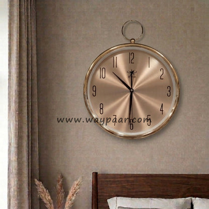 Premium 16-Inch Wall Clock with High-Quality Quartz Movement & Hanging Hooks