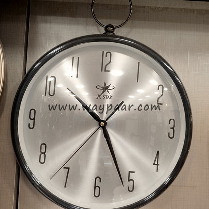 Premium 16-Inch Wall Clock with High-Quality Quartz Movement & Hanging Hooks