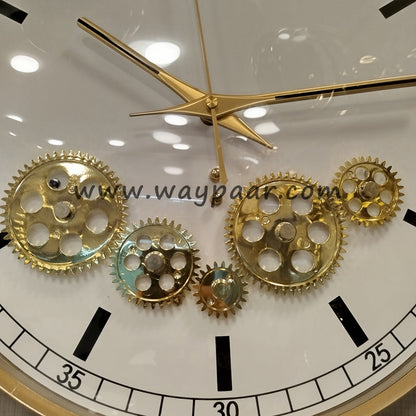 16-Inch Premium Working Gear Wall Clock – Ultra-Precise Quartz Machine Movement