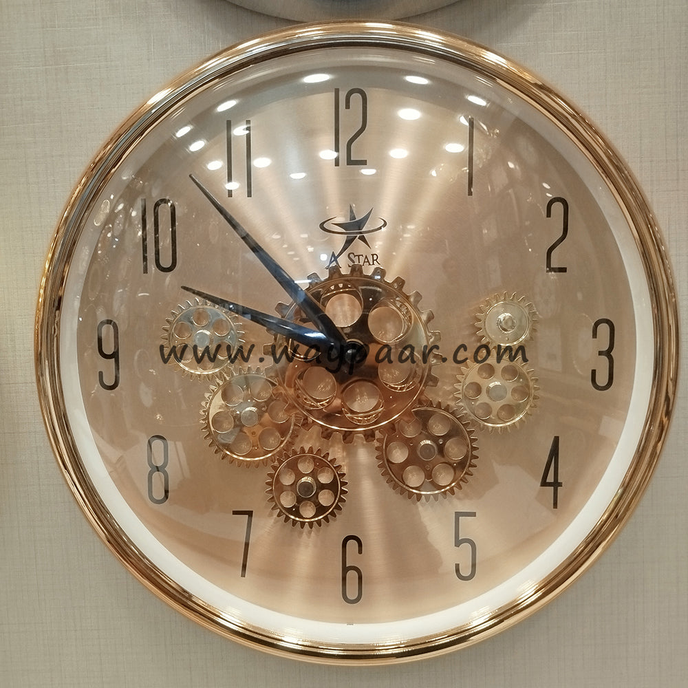 16-Inch Premium Imported Moving Gear Wall Clock – Ultra-Durable Quartz Machine