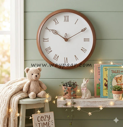 Premium Imported Elegant Style Wall Clock – 10-Inch Minimalist Edition