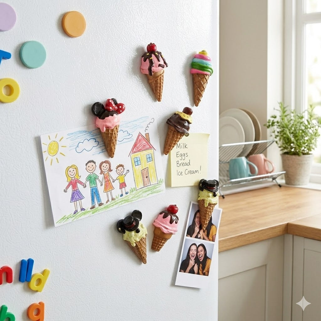 Strong Refrigerator Magnets – Multi-Purpose Fridge Magnets for Notes