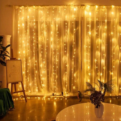 Curtain lights in different designs and style