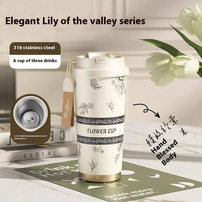 Luxury Insulated Stainless Steel Coffee Mug