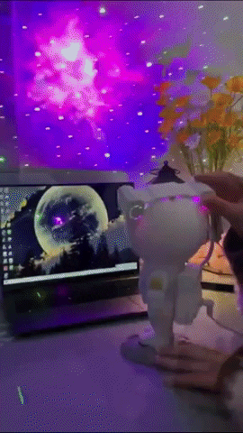 Astronaut Galaxy Projector Light Trending Modern and Stylish