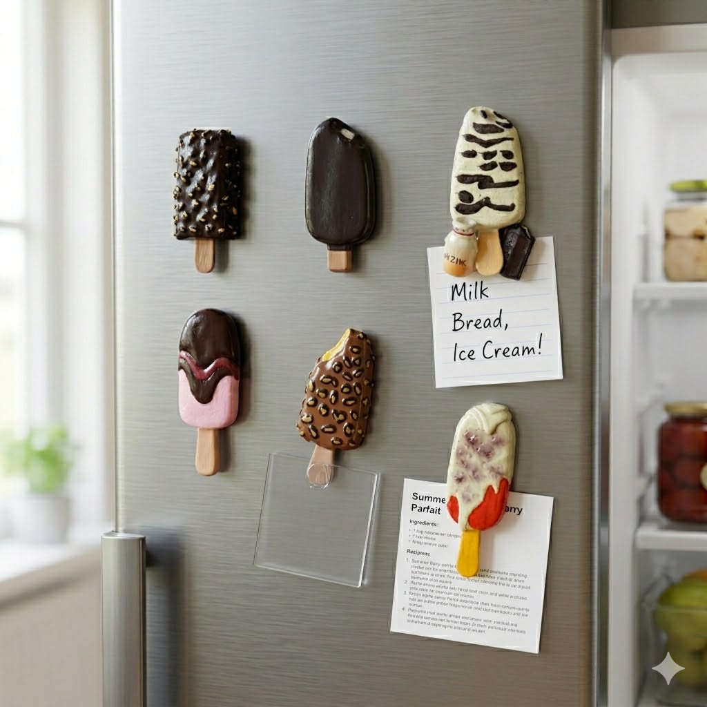 Strong Refrigerator Magnets – Multi-Purpose Fridge Magnets for Notes