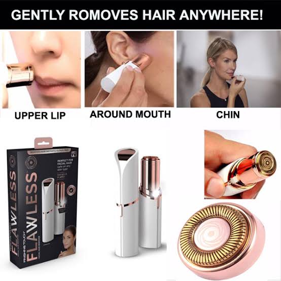 Rechargeable flawless hair removal
