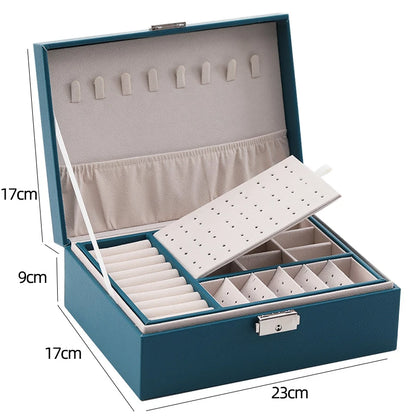 Best quality wooden jewelry boxes. Dustfree jewelry organizer with high quality faux leather.