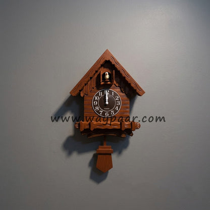 20" Premium Imported Cuckoo Clock with Moveable Bird & Alarm Function