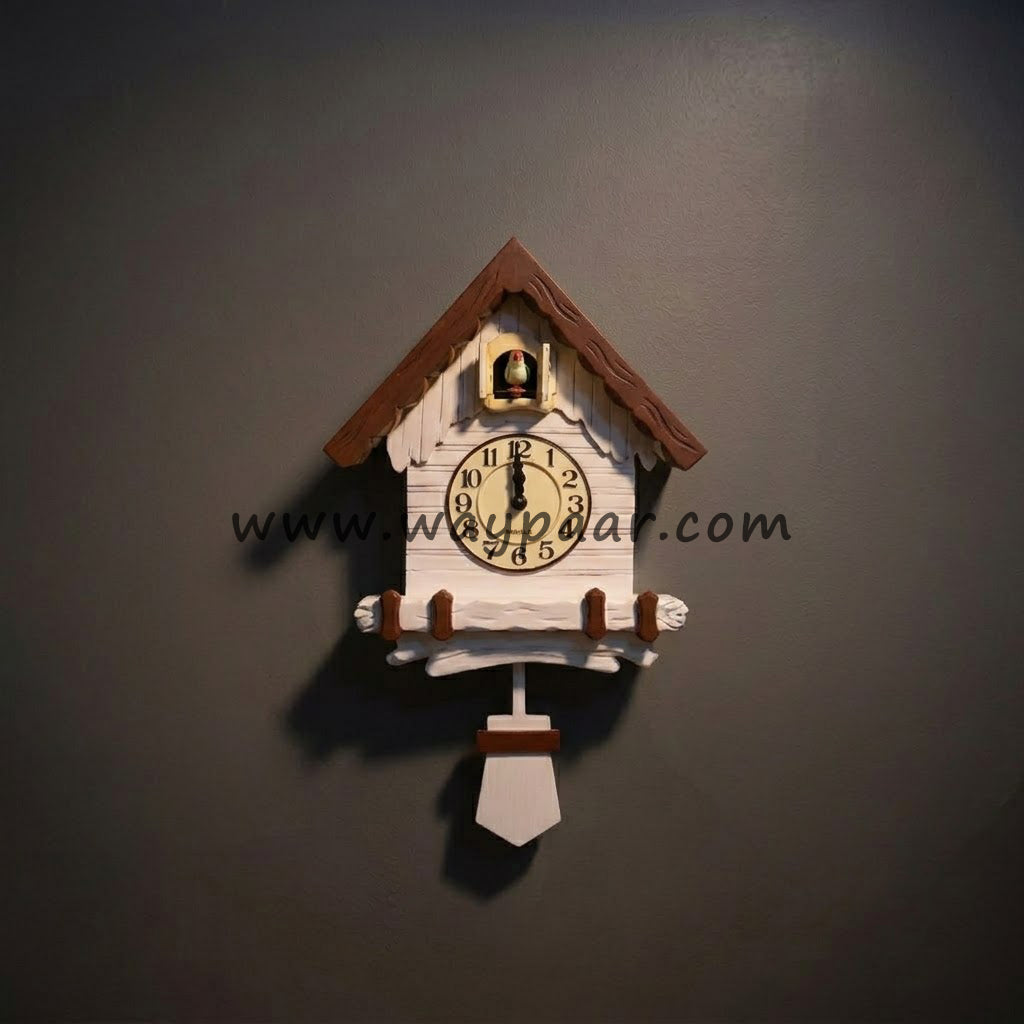 20" Premium Imported Cuckoo Clock with Moveable Bird & Alarm Function