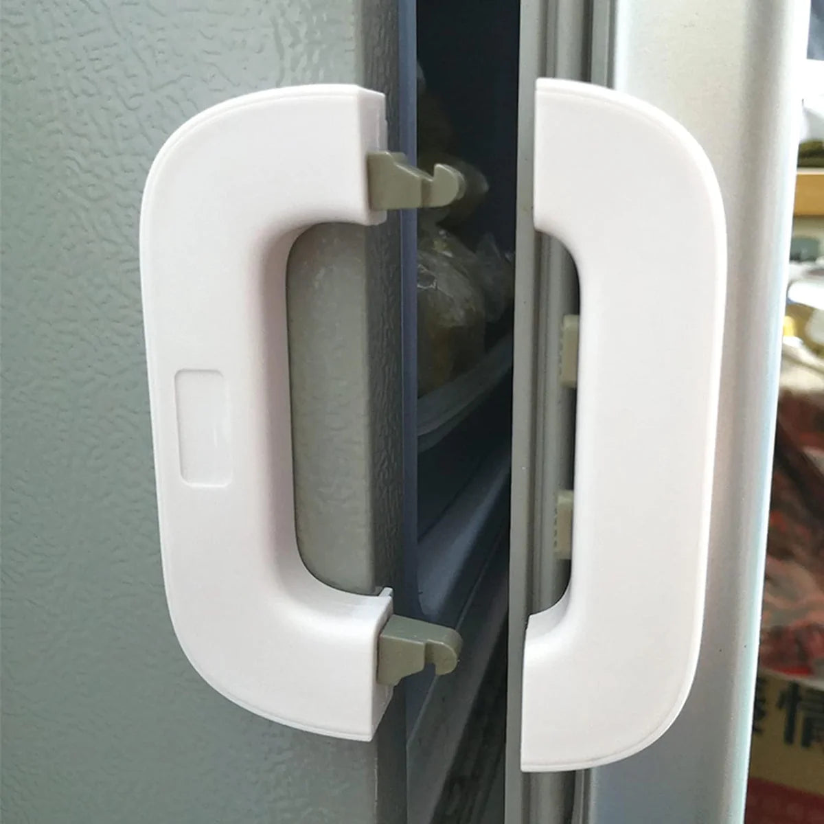 Self Adhesive Fridge lock system for child safety - Buy 1 Get 1 Free