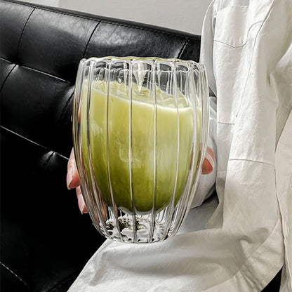 Stripe Double Wall Borosilicate Glass