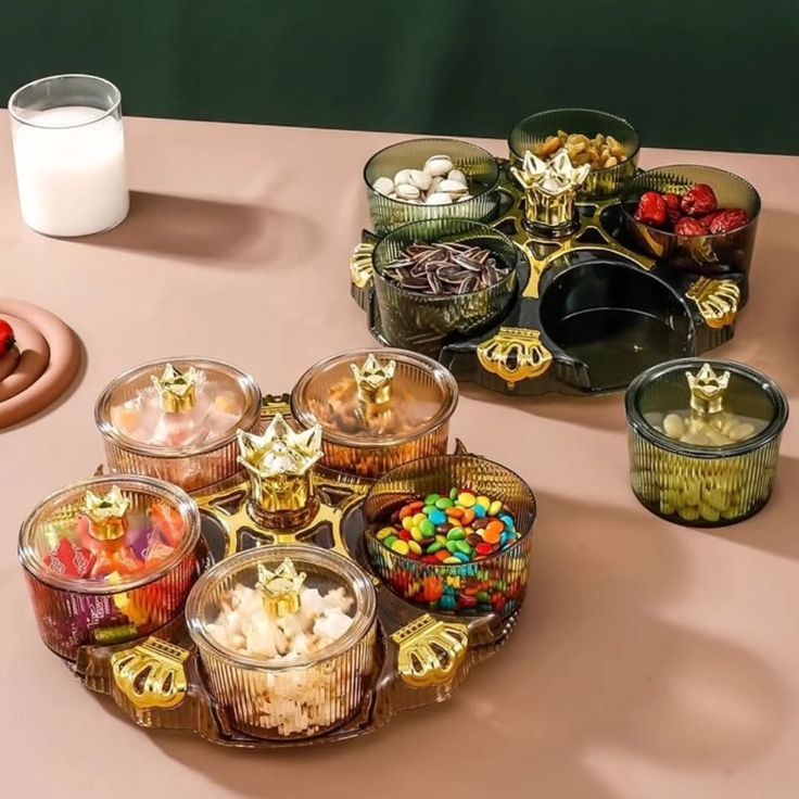 Luxury Rotating Dry Fruits Tray